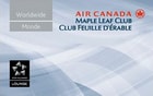 Air Canada Maple Leaf Club Worldwide membership accepted