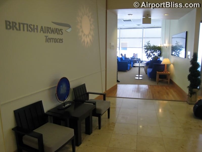 Lounge Review British Airways Terraces Lounge SEA