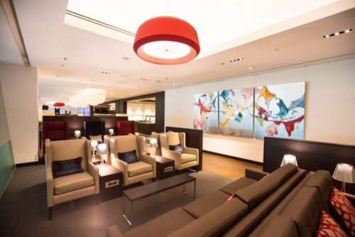 The British Airways Lounge - Singapore (SIN) - © Copyright British Airways