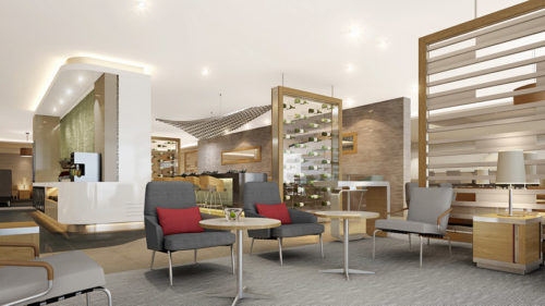 Rendering of American's new Flagship Lounge Concept | Courtesy of American Airlines