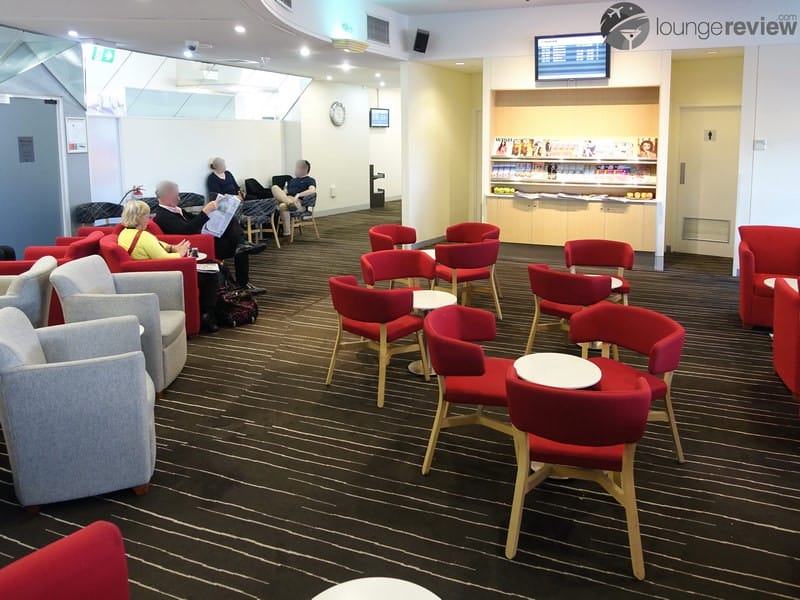 Lounge Review Qantas Club HBA