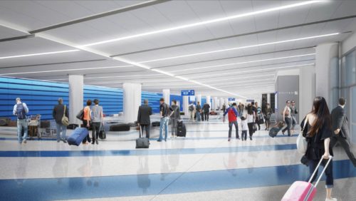 New United LAX baggage claim area at Terminal 7 | © United