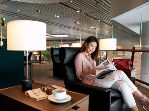Cathay Pacific Lounge - Singapore (SIN) | © Cathay Pacific