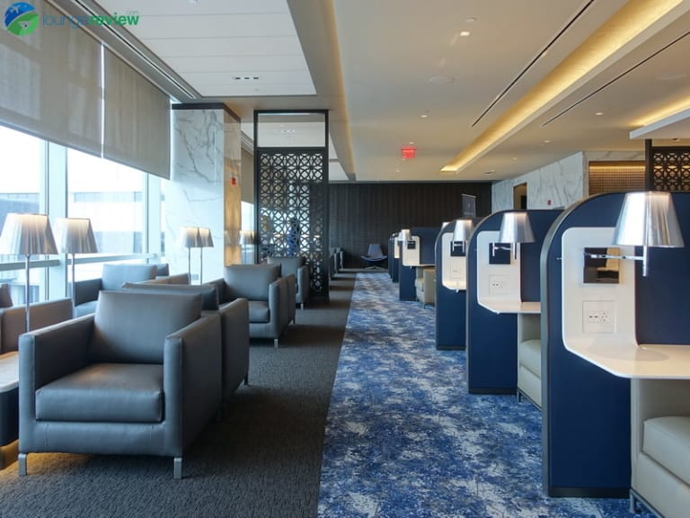 FIRST LOOK The new United Polaris Lounge shines at Newark airport