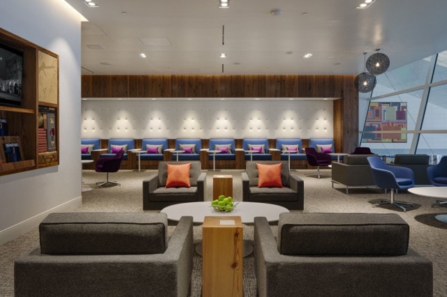 American Express The Centurion Lounge Dallas-Ft. Worth (DFW) seating