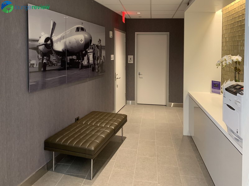 Printer and access to wellness room at the United Club LGA