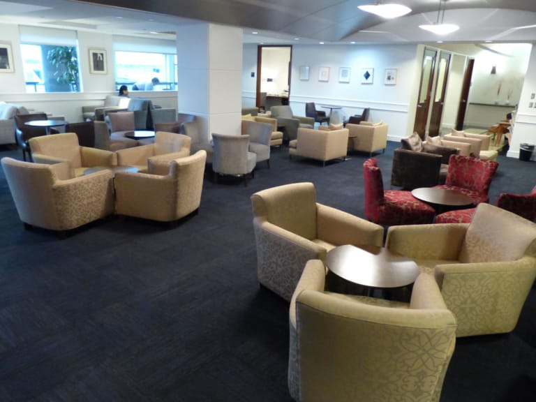 Lounge Review British Airways Executive Club / First Lounge IAH