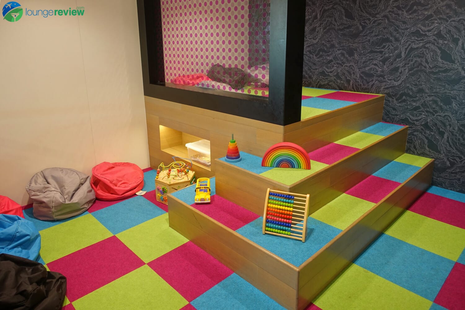 Playroom at the Air New Zealand International Lounge Brisbane Airport